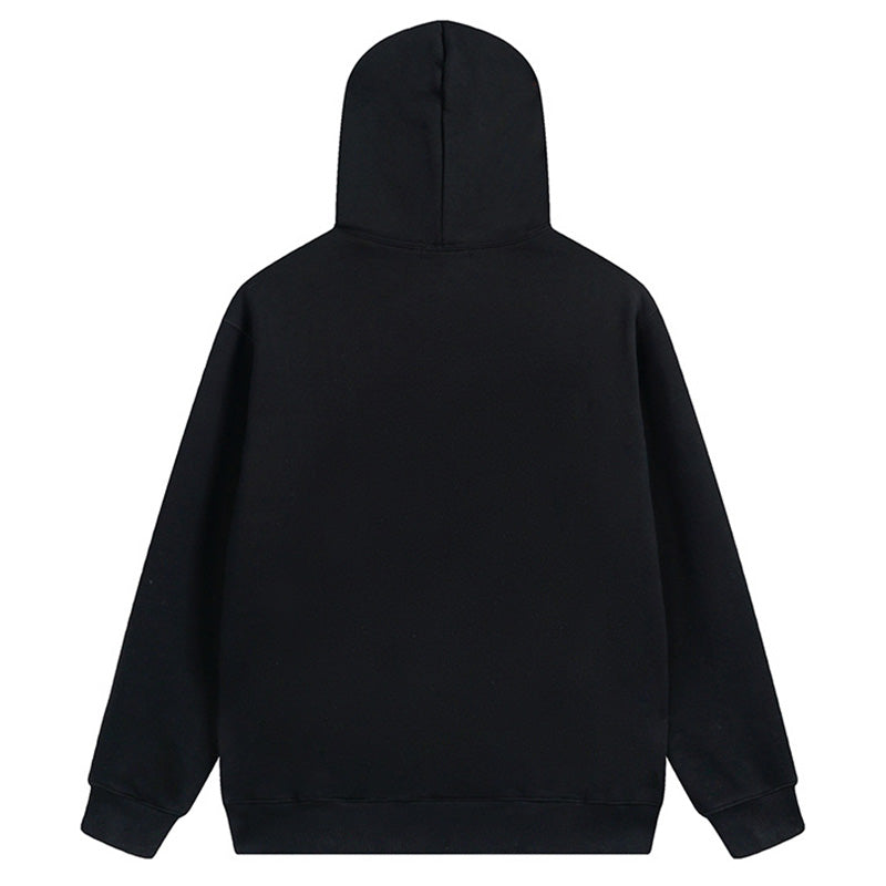 BAPE College Ape Head Hoodie - Black & Red