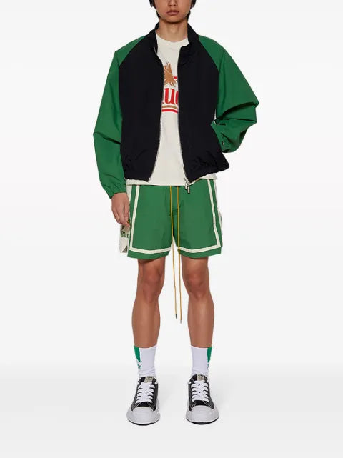 RHUDE colour-block track jacket
