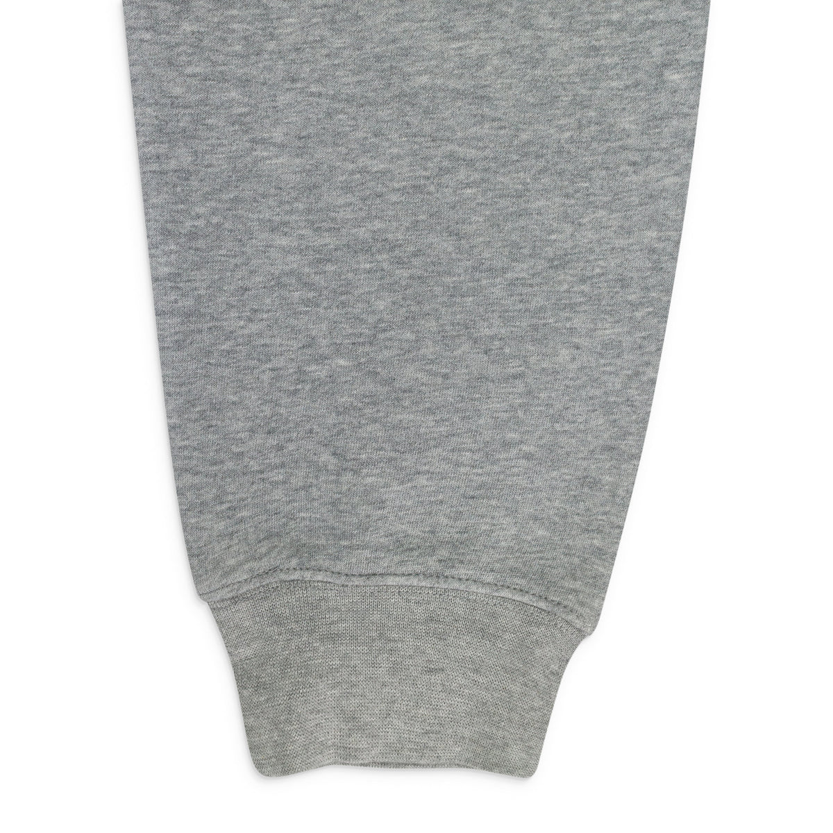 HEATHER GREY ZIP UP ESSENTIAL HOODIE