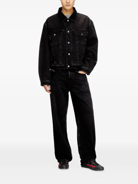 Diesel D-Ranger-T corduroy-collar denim jacket