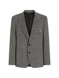 Dolce & Gabbana Portofino single-breasted jacket in birdseye wool