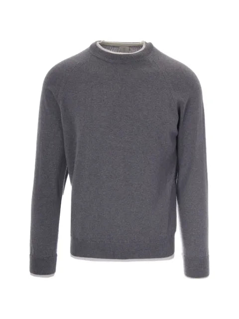 Eleventy wool crew-neck sweater