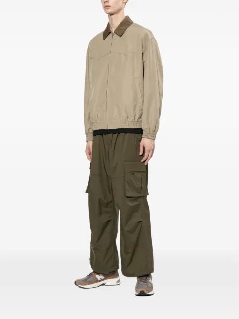 Comme des Garçons Homme Plus corduroy-collar panelled jacket