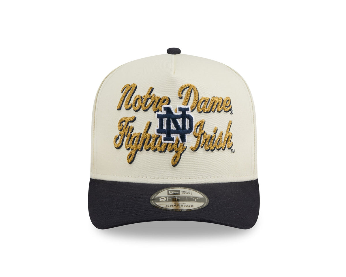 New Era 950 A-Frame Notre Dame Fighting Irish Chainstich Snapback Hat