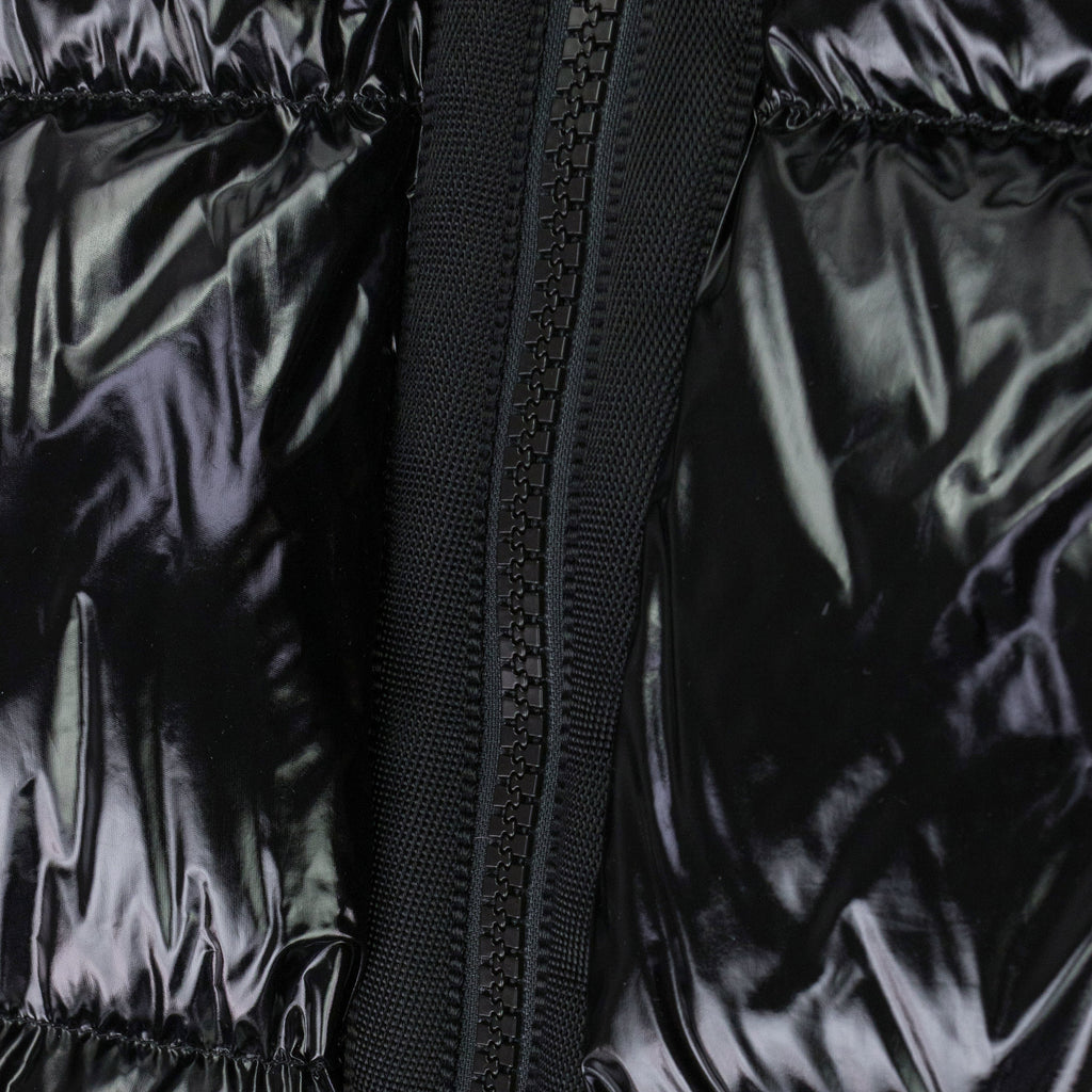 Black / Black Dugald Puffer Coat
