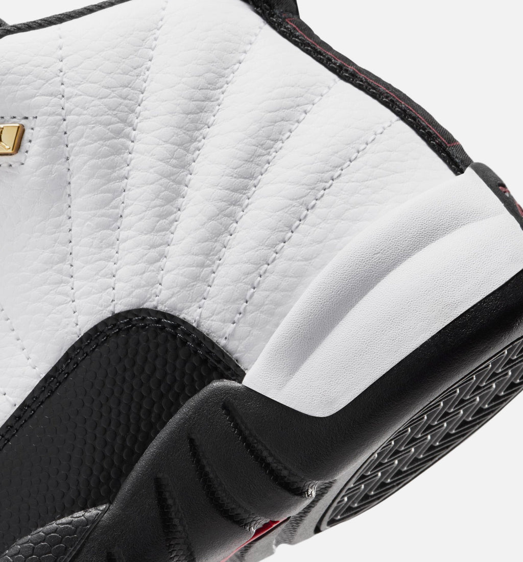 Air Jordan 12 Retro Taxi Preschool Lifestyle Shoe