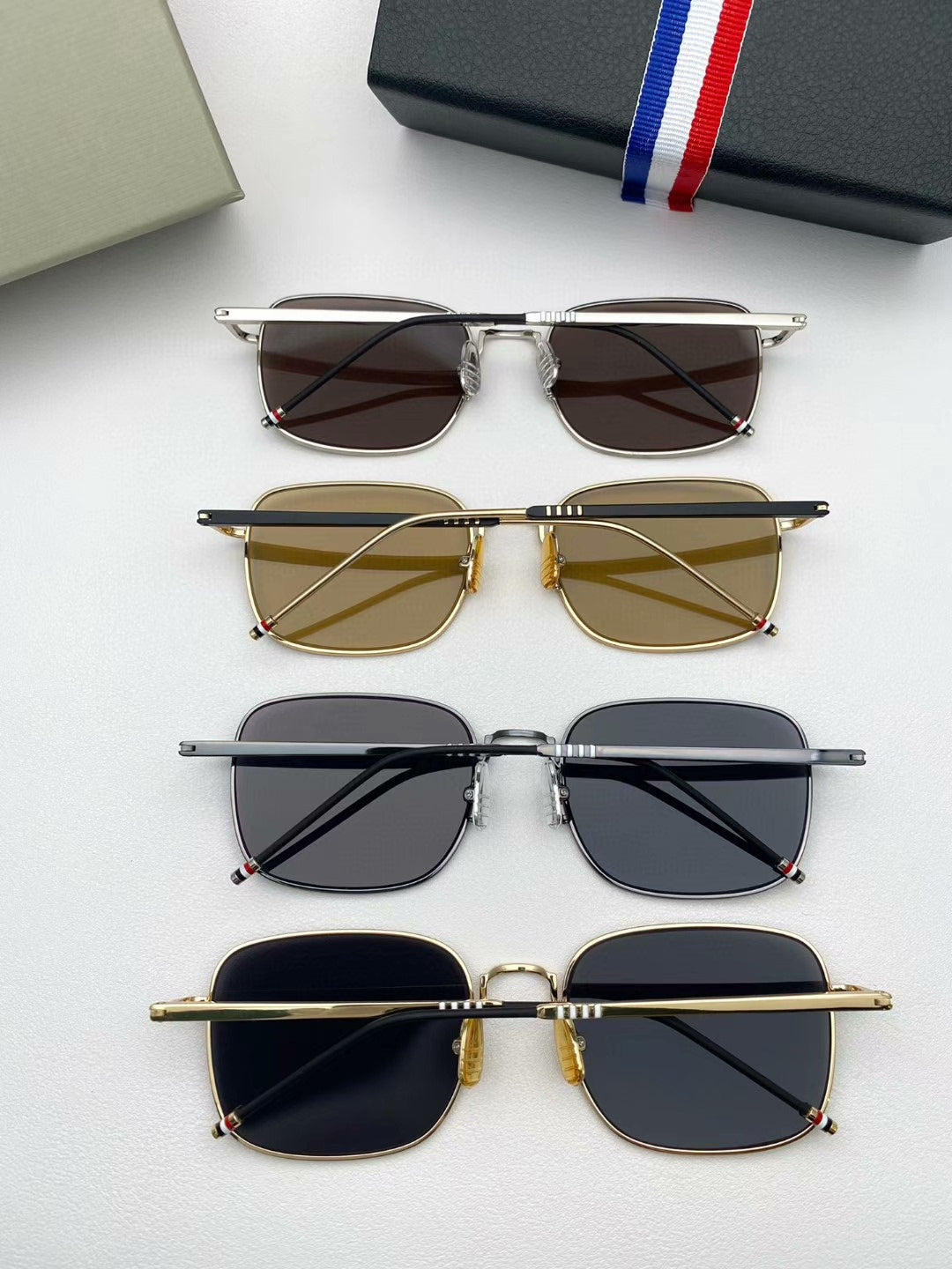 TBS124 Unisex double-bridge sunglasses