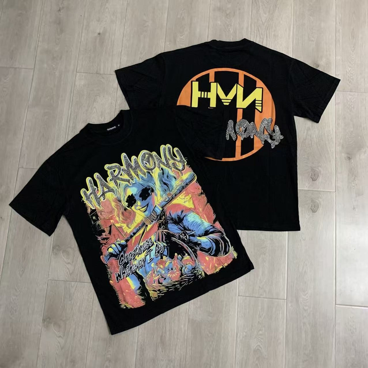 Harmony Craziness Wherever I Go Graphic T-Shirt