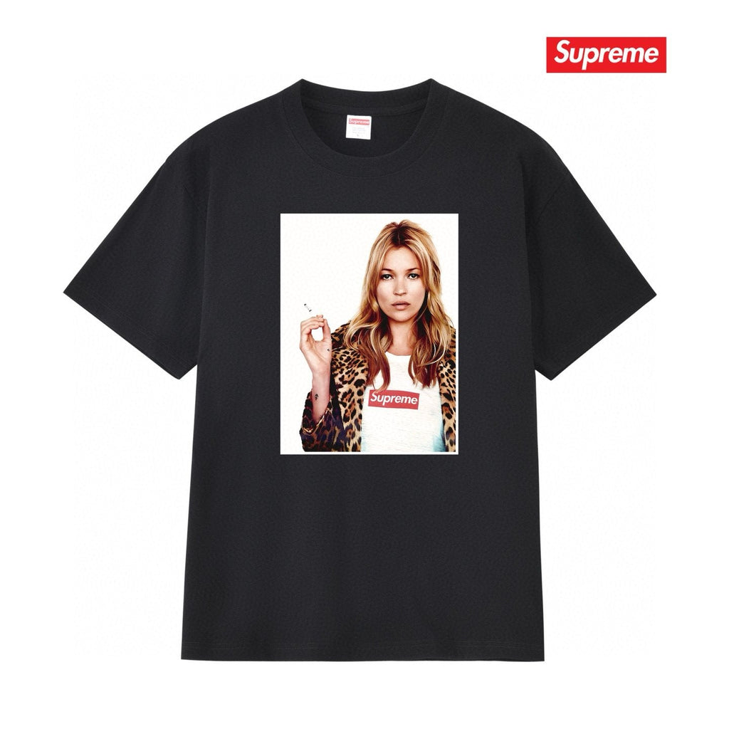 Supreme Kate Moss Portrait Graphic T-Shirt