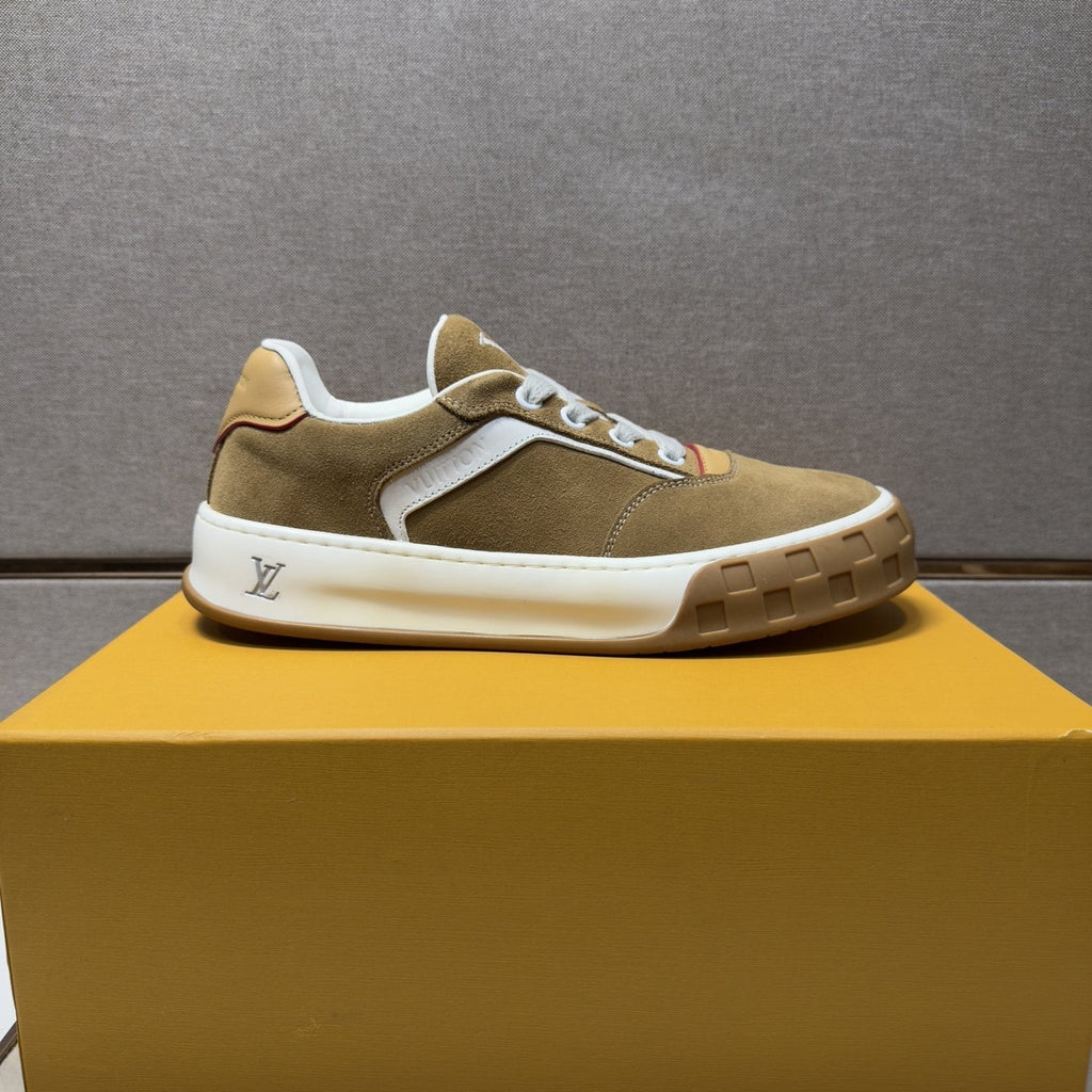 Louis Vuitton Men's Paneled Low-Top Sneakers