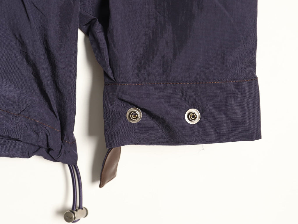 Loewe Contrast-Pocket Hooded Zip Jacket - Navy